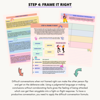 Difficult Conversations Workbook - TechTello Products